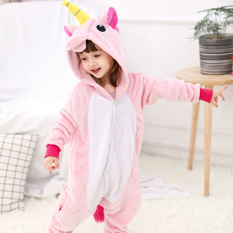 Cow Kigurumi Onesie Pajamas Animal Costumes for Kids