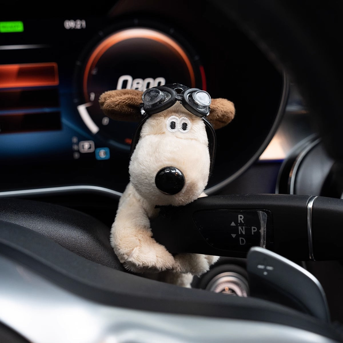 Zilool Car trinkets, cute dog car interior decoration