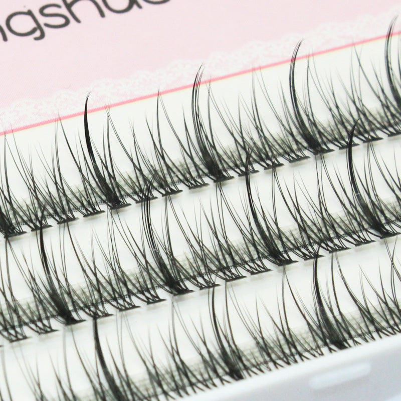 Angel Style Sandwich False Eyelashes Women Natural