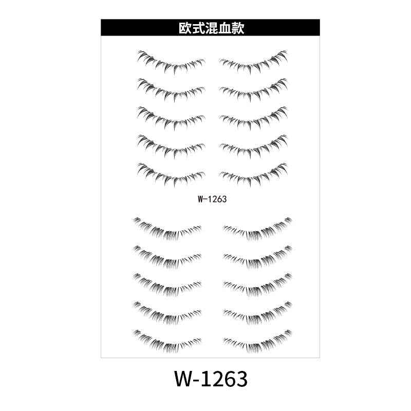 Zilool Lower eyelash tattoo waterproof transfer sticker