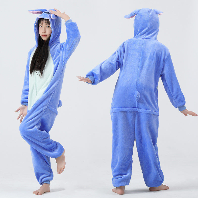 Kids Shark Onesie Costume Halloween Outfit for Boys Girls Zip Up