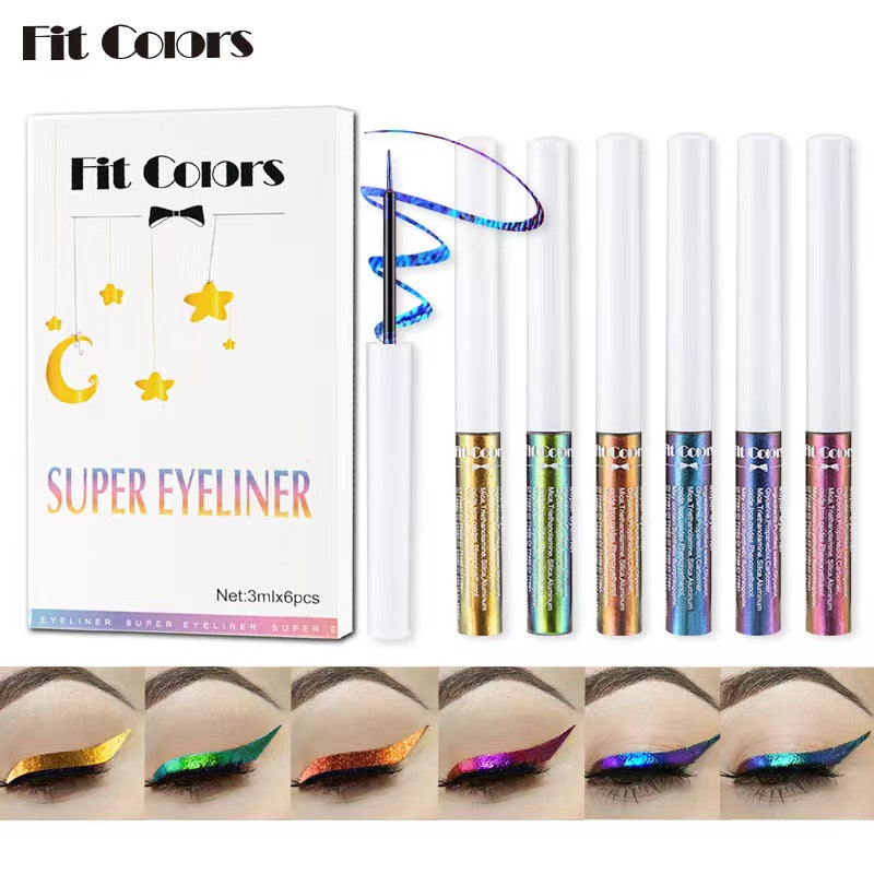 Color changing eyeliner 6 piece set