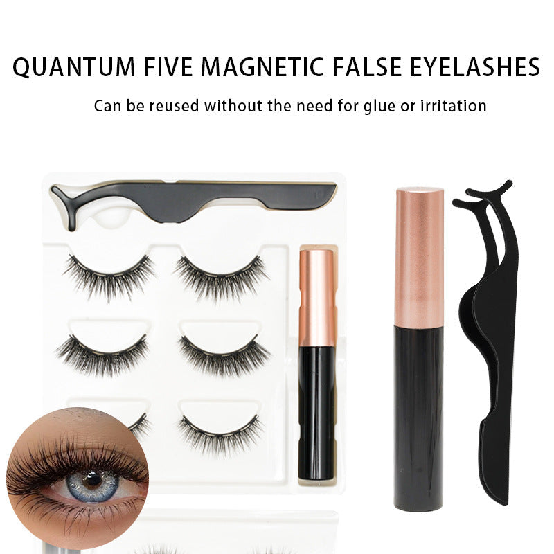 Classic Magnetic Suction False Eyelashes