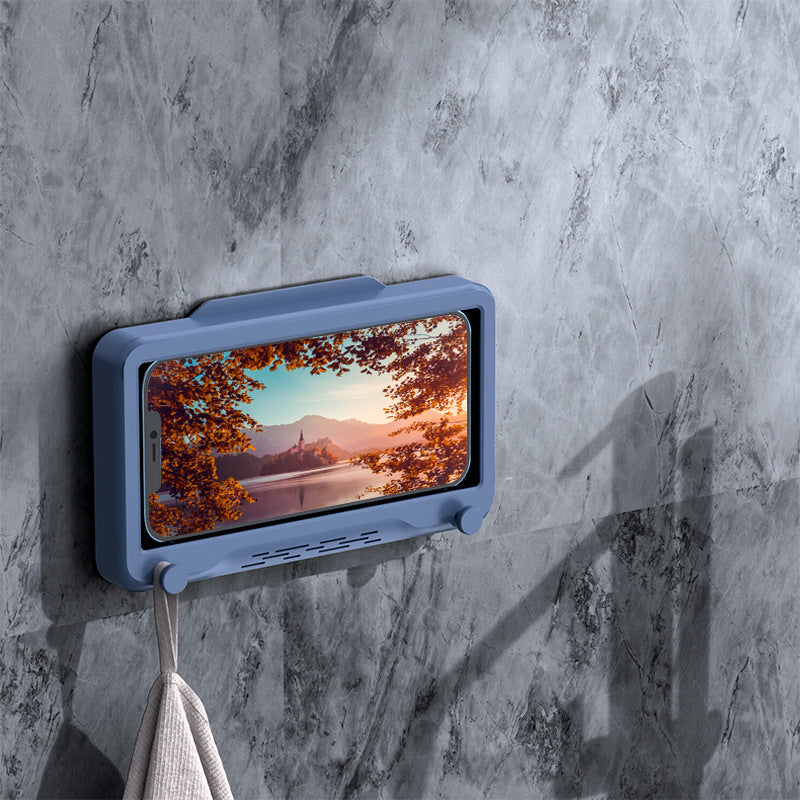 Mobile phone shower storage bathroom waterproof mobile phone box