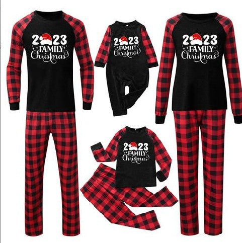 Christmas Matching Family Pajamas Hanging With My Gnomies Red Pajamas Set