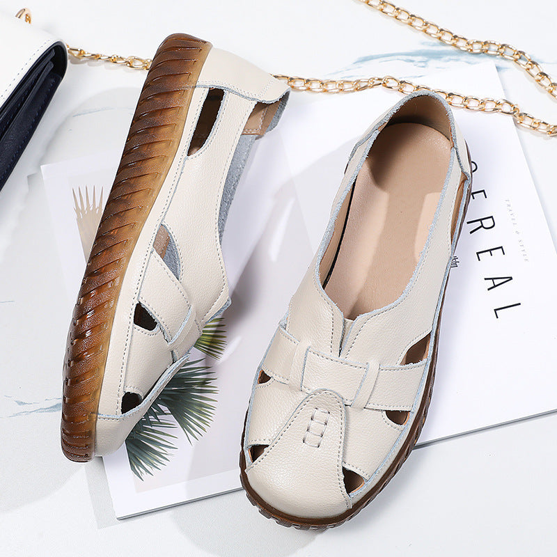 Zilool Flat-bottomed Hollow Hole Shoes