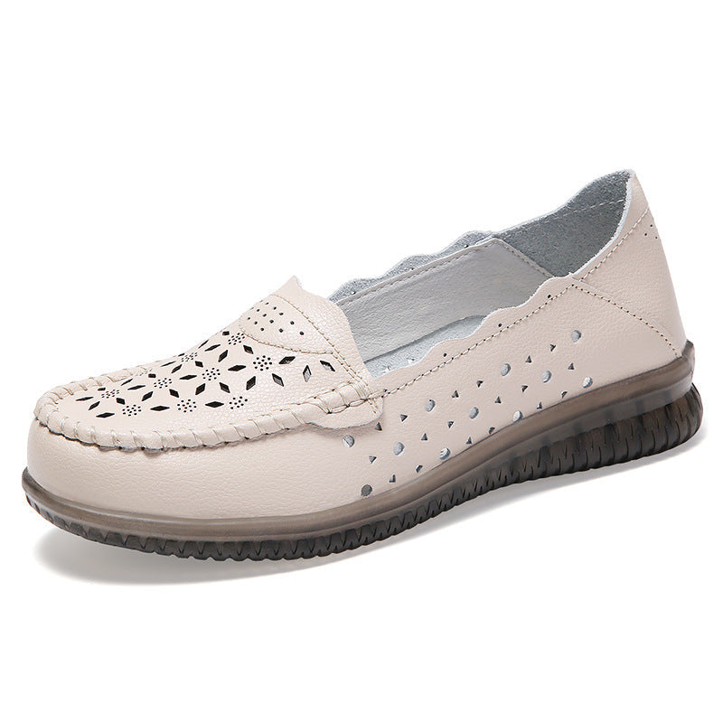 Zilool Casual Flat Bottom Breathable Soft Single Shoes