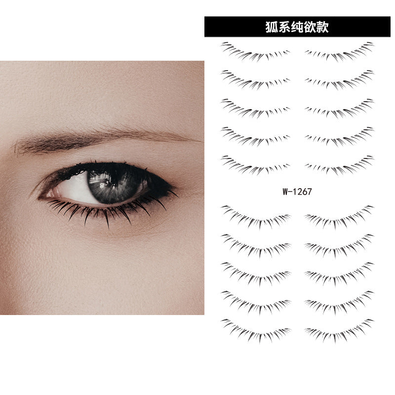 Zilool Lower eyelash tattoo waterproof transfer sticker
