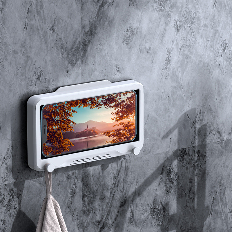 Mobile phone shower storage bathroom waterproof mobile phone box