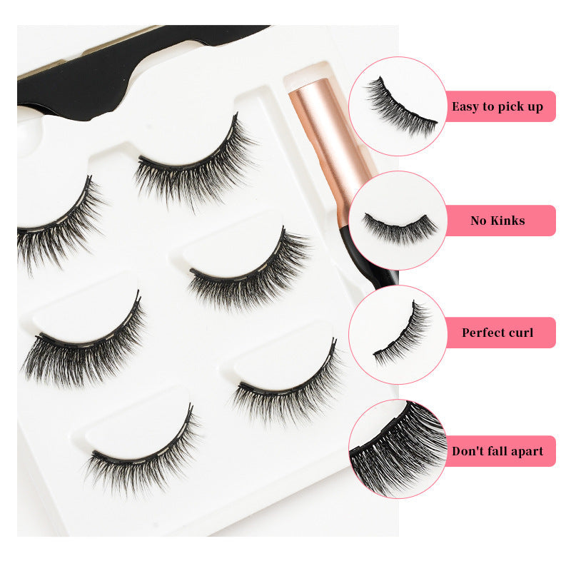 Classic Magnetic Suction False Eyelashes