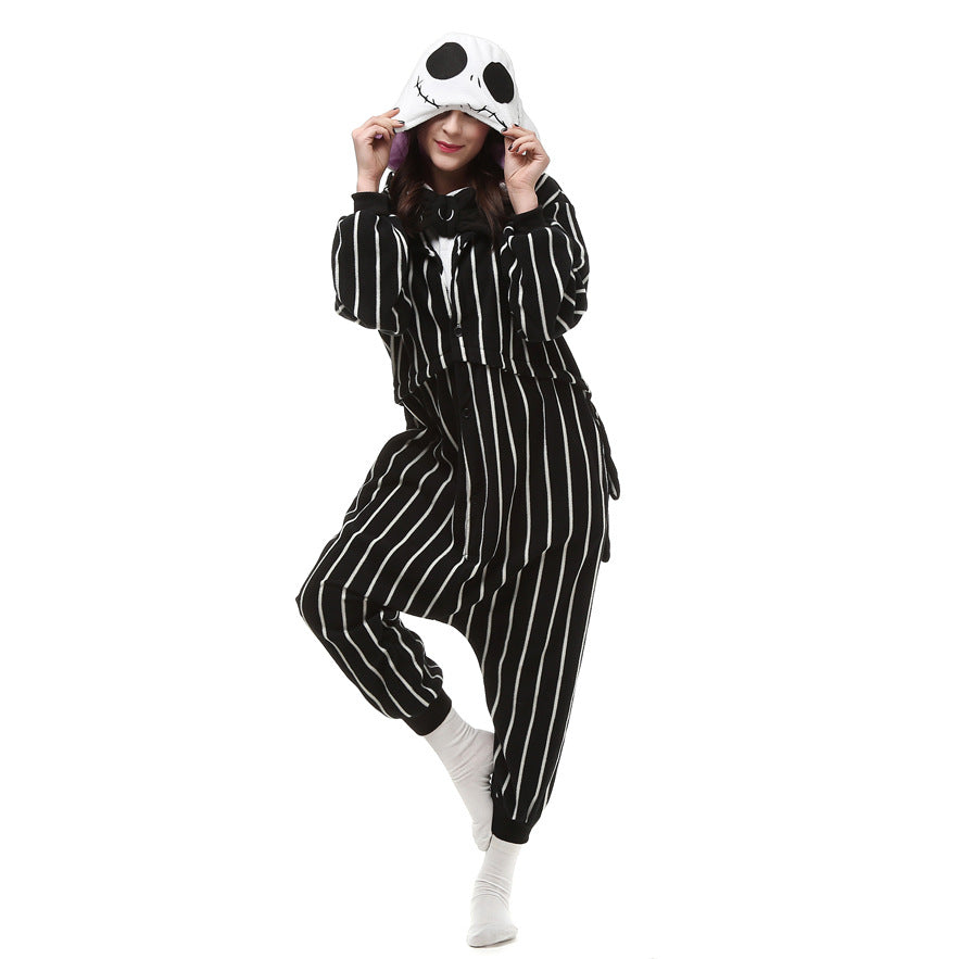 Jack Skellington Onesie For Adult Animal Costumes Women & Men