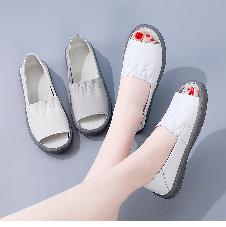 Zilool Breathable Women's Sandals Flat Shoes