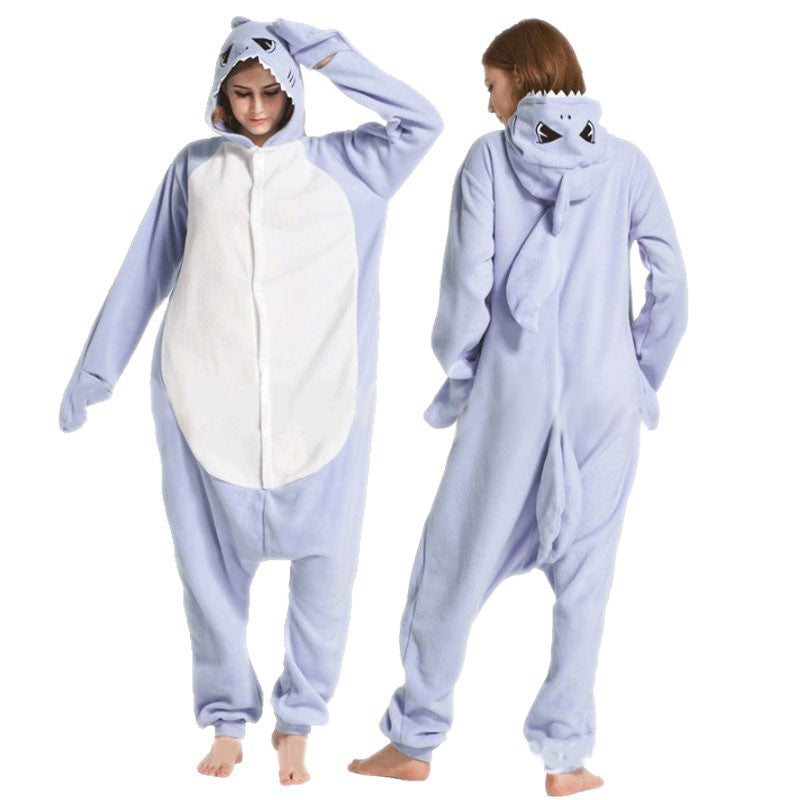 Shark Onesie Pajama Animal Costumes For Women & Men