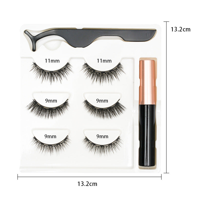 Classic Magnetic Suction False Eyelashes