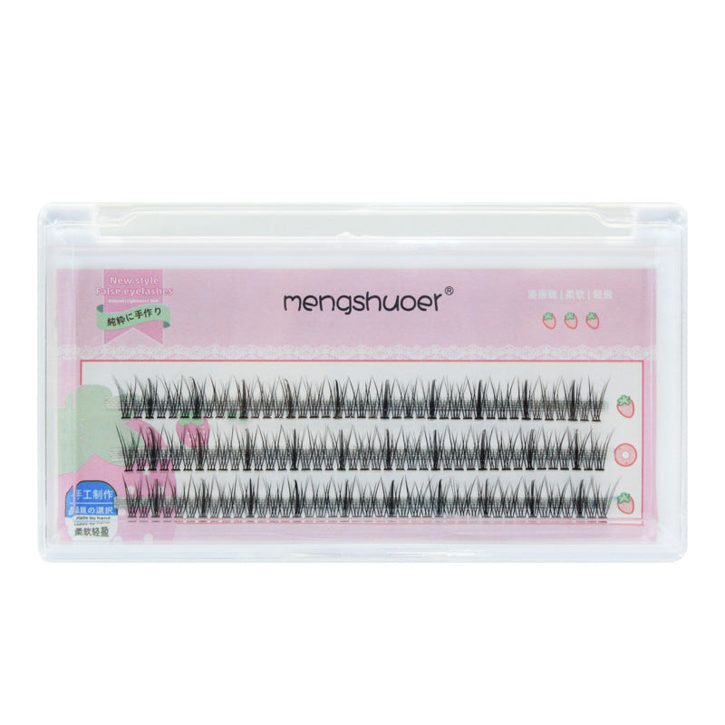 Angel Style Sandwich False Eyelashes Women Natural