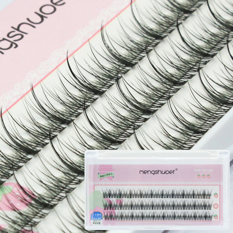 Angel Style Sandwich False Eyelashes Women Natural