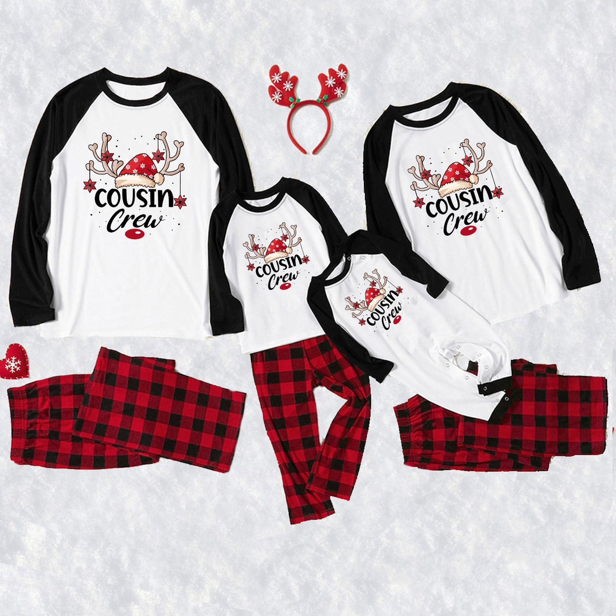 Christmas Matching Family Pajamas Have A Holly Jolly Christmas Blue Pajamas Set