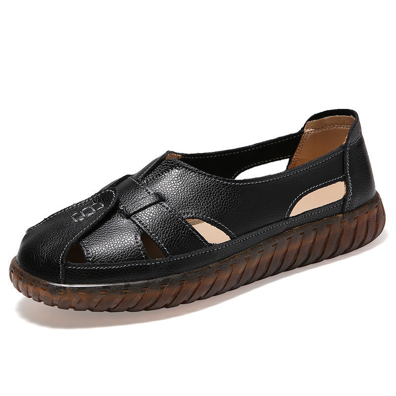 Zilool Flat-bottomed Hollow Hole Shoes