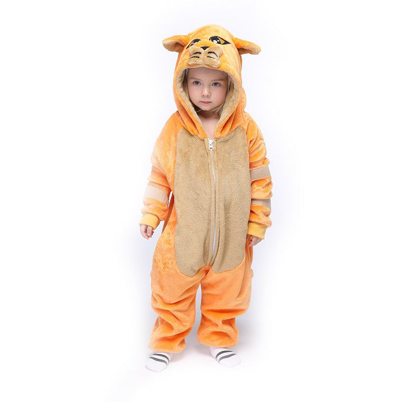 Purple Unicorn Kigurumi Onesie Pajamas Animal Costumes for Kids