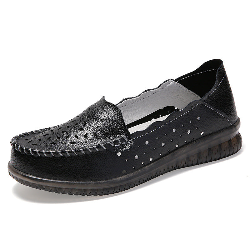 Zilool Casual Flat Bottom Breathable Soft Single Shoes