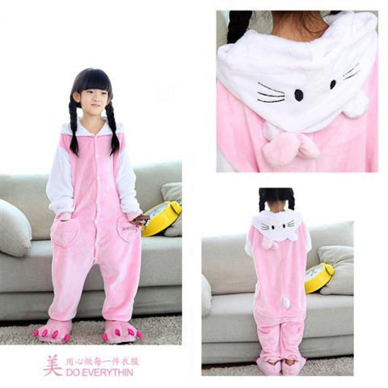 Cow Kigurumi Onesie Pajamas Animal Costumes for Kids