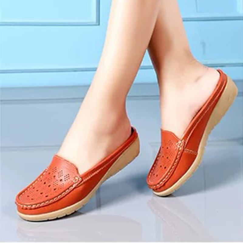 Zilool Single Slope Heel Hollow Shoes