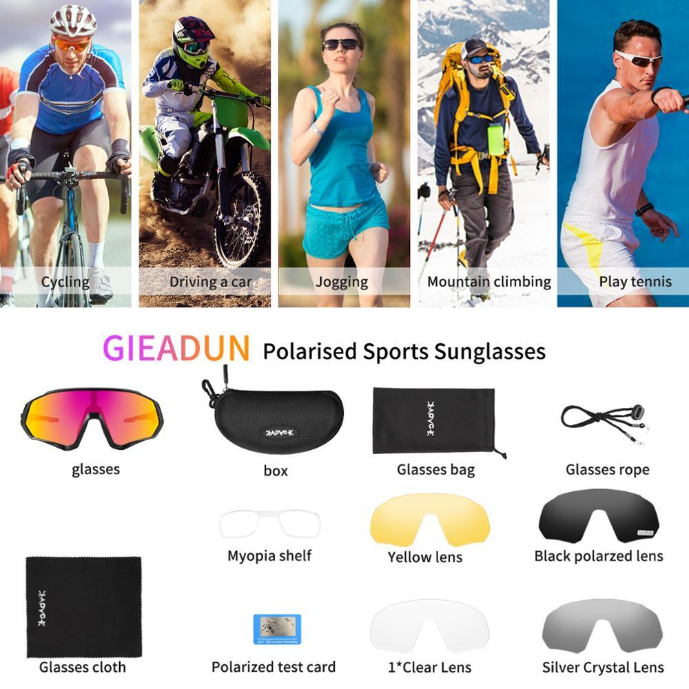 Riding Mtb Polarized Sports Cycling Glasses Goggles