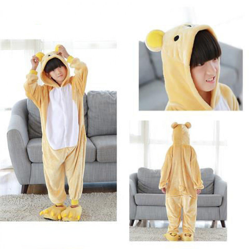 Cow Kigurumi Onesie Pajamas Animal Costumes for Kids