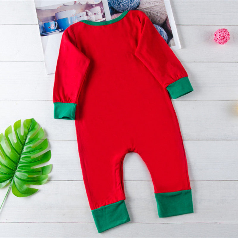 Christmas Family Matching Pajamas Sleepwear Sets Christmas Snow Man Top and Stripes Pants 6