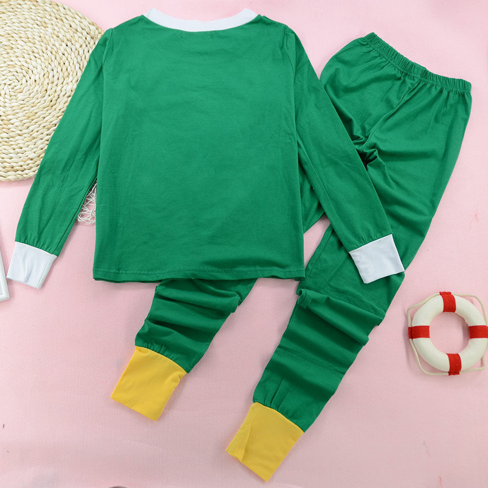 Christmas Family Matching Pajamas Christmas Santa Claus Red Sleepwear Sets 32