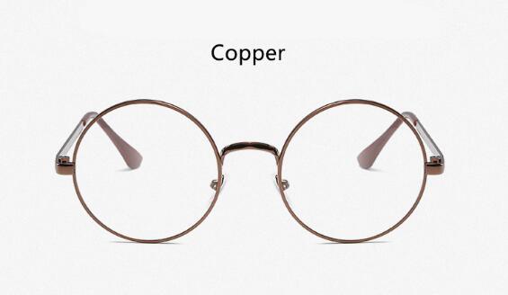 Classic Round Transparent Glasses Eyeglass Frame