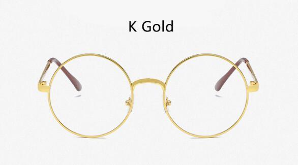 Classic Round Transparent Glasses Eyeglass Frame
