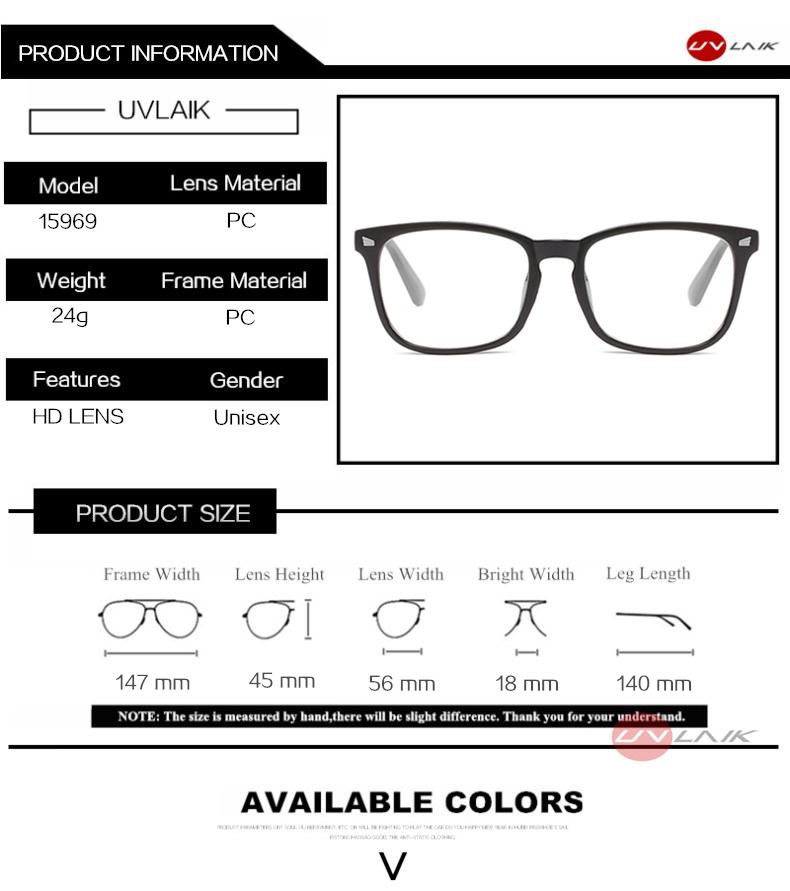 Blue Light Blocking Glasses Frame