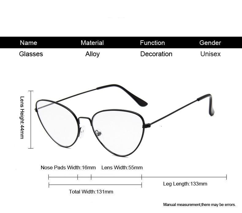 2020 New Cat Eye Glasses Frame